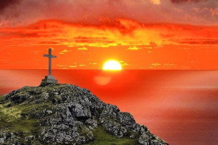 sunset-and-cross-image